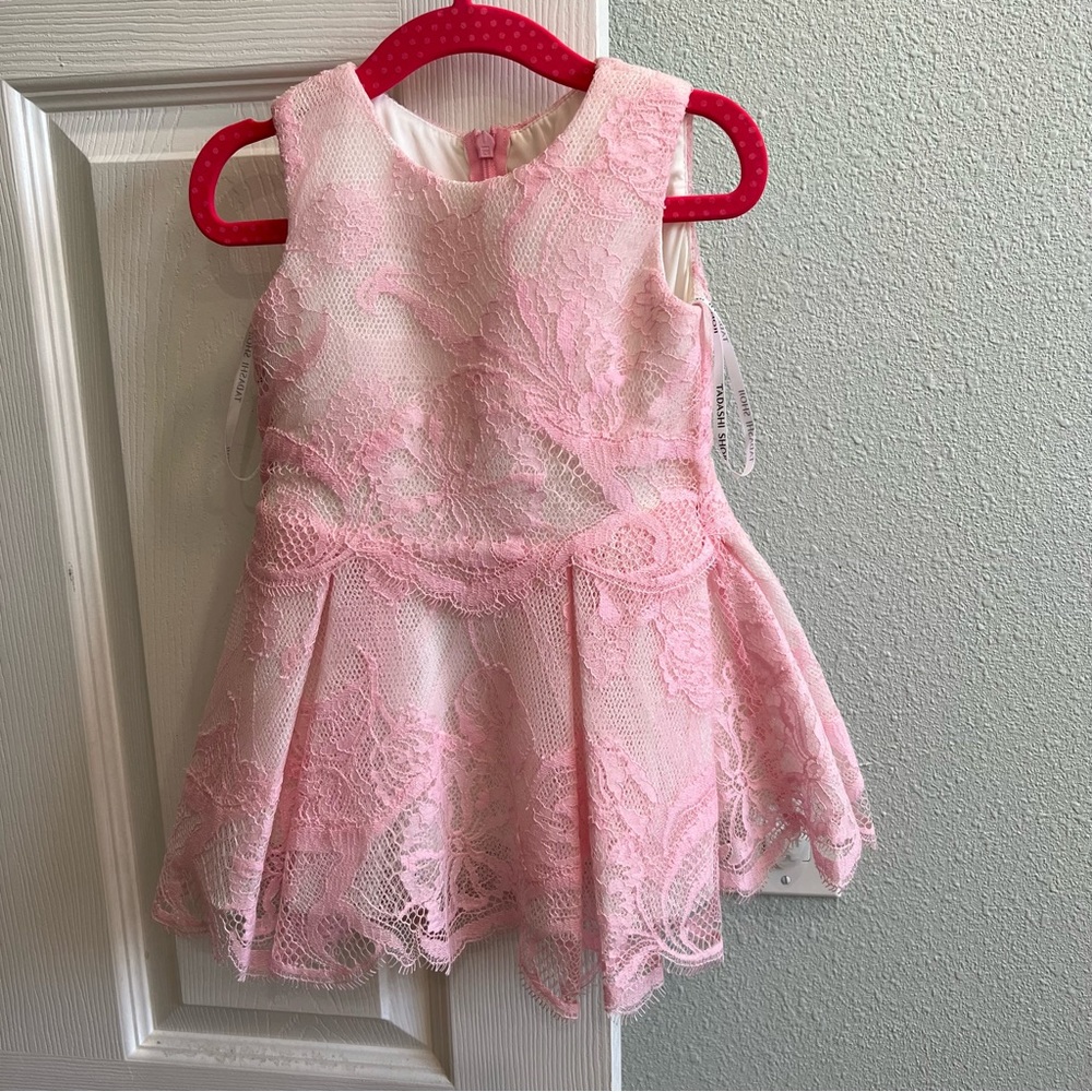 NWOT tadashi shoji kids dress size2
